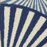 4' X 6' Blue and Ivory Geometric Power Loom Area Rug